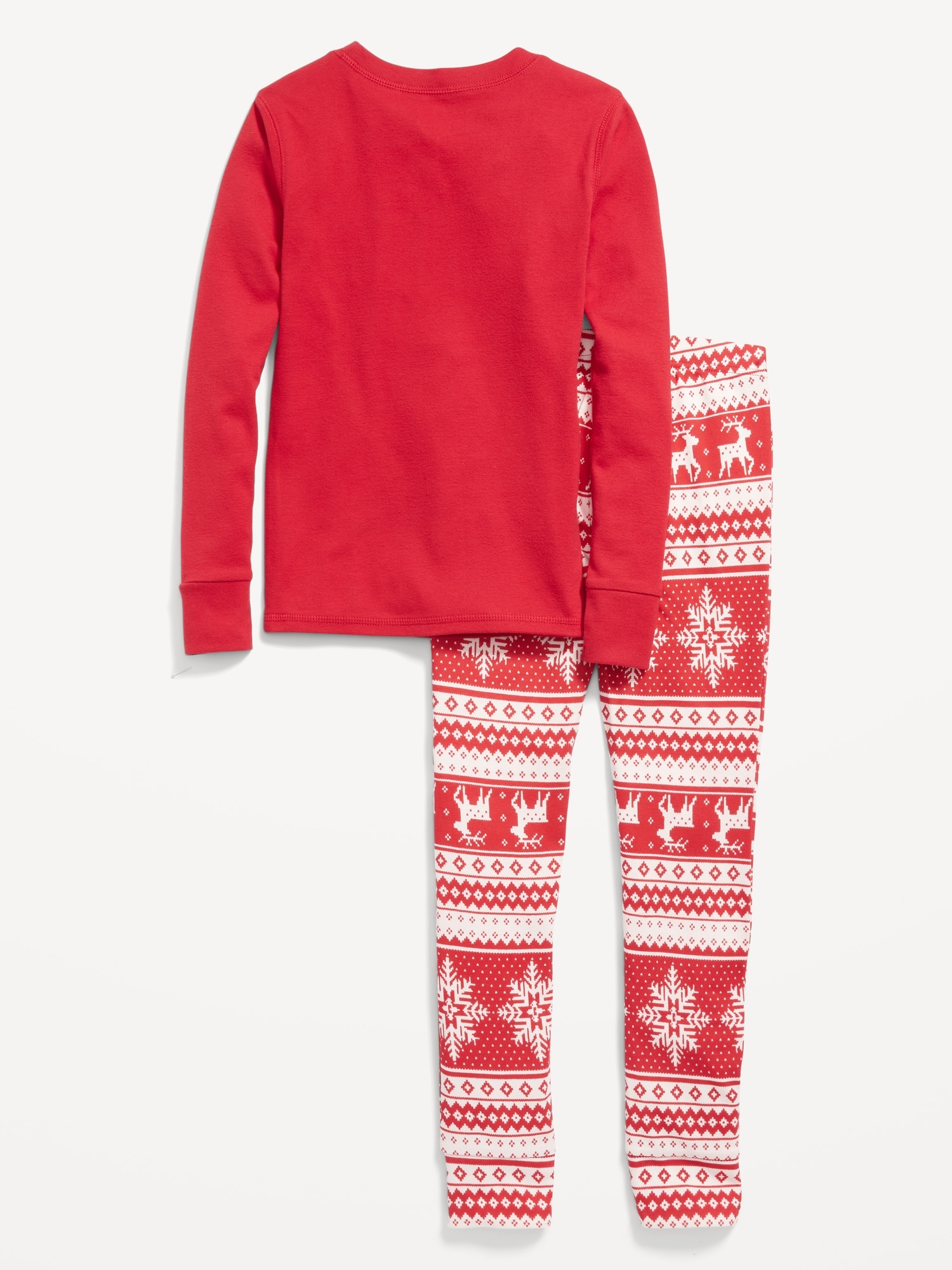 Gender-Neutral Holiday Matching Snug-Fit Pajama Set for Kids | Old Navy