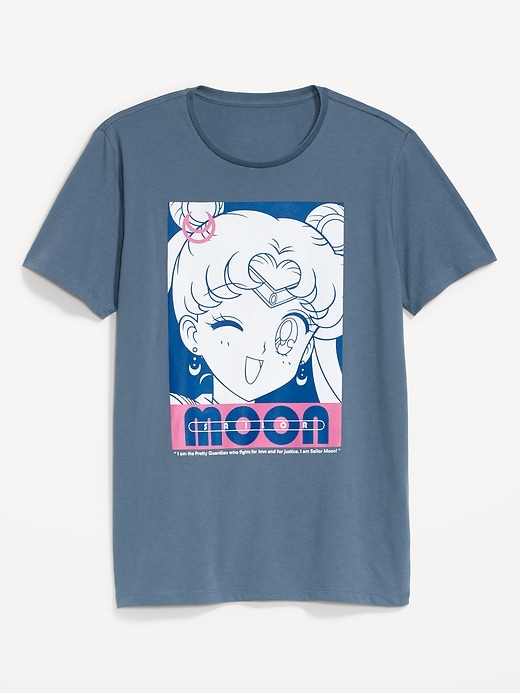 View large product image 1 of 2. Sailor Moon™ Gender-Neutral Graphic T-Shirt for Adults