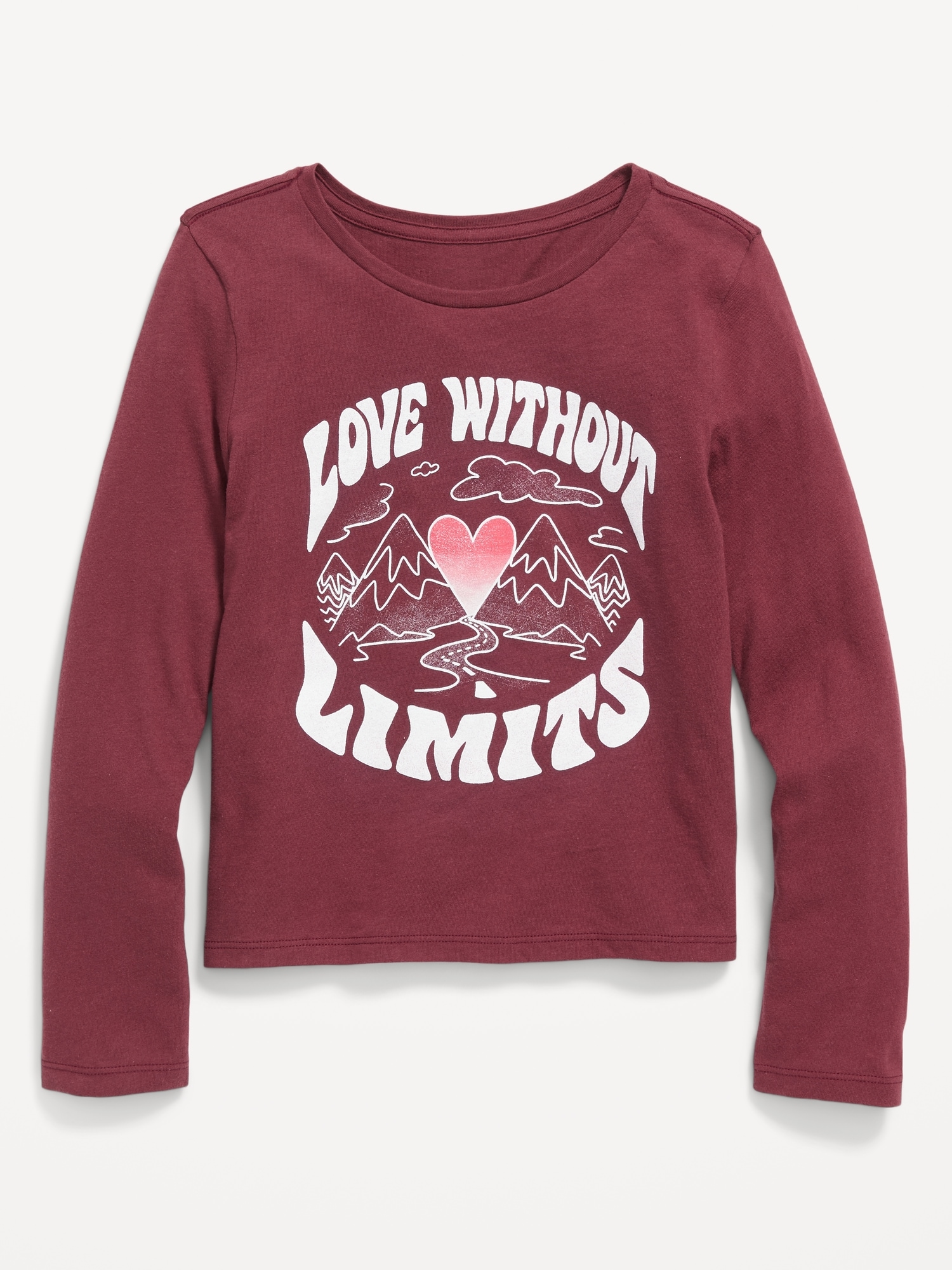 Long-Sleeve Graphic T-Shirt for Girls