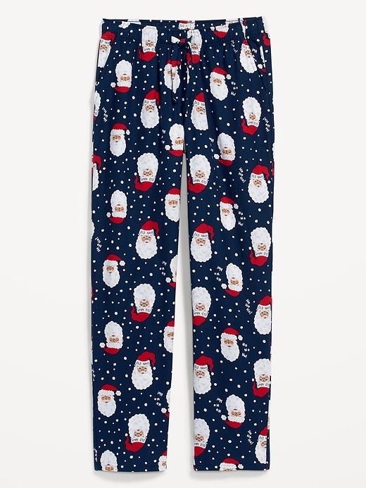 View large product image 2 of 3. Printed Flannel Pajama Pants