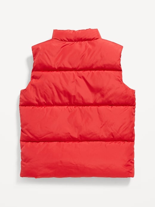 NWT: GAP Cold Control/Water Resistant Puffer Vest, Red, Size XL (MSRP:  $49.99)