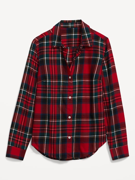 Image number 4 showing, Plaid Flannel Classic Shirt