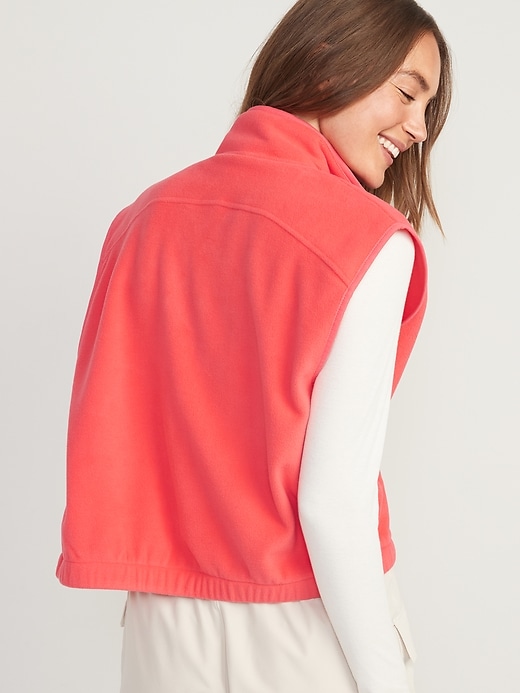 Image number 2 showing, Fleece Zip Vest