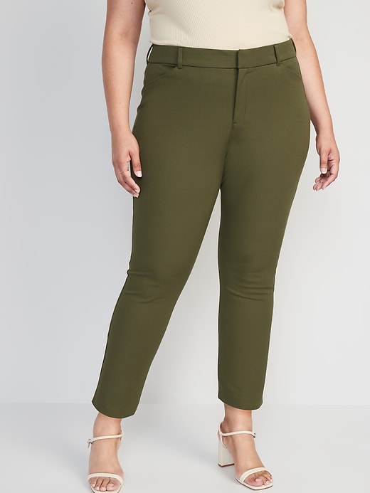 High-Waisted Pixie Skinny Ankle Pants | Old Navy