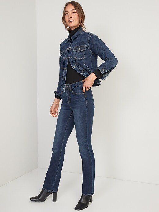 Image number 3 showing, High-Waisted Kicker Boot-Cut Jeans For Women