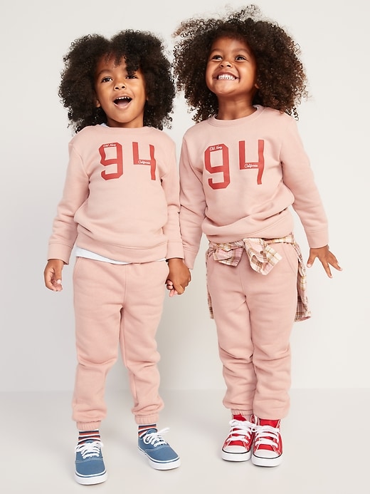 View large product image 1 of 2. Unisex Jogger Sweatpants for Toddler