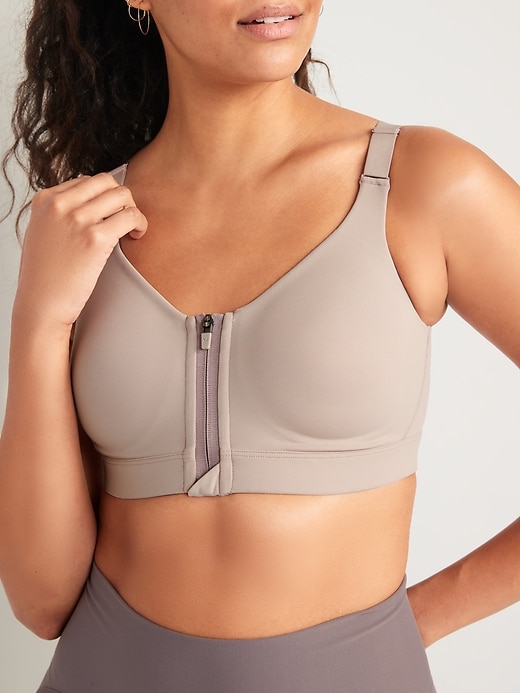 Buy online Front Zipper Sports Bra from lingerie for Women by Piftif for  ₹549 at 45% off