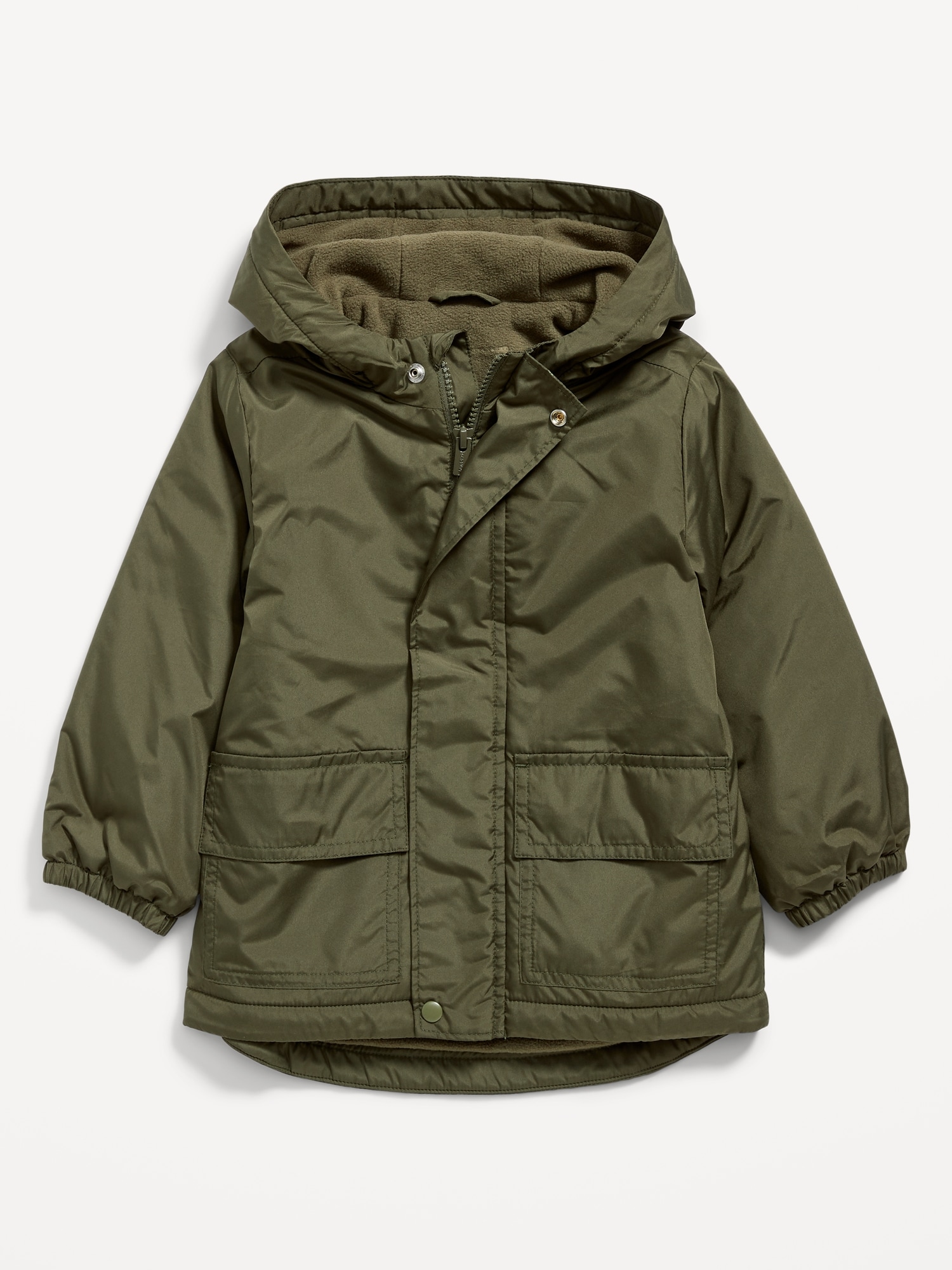 Unisex Water-Resistant Hooded Utility Jacket for Toddler | Old Navy