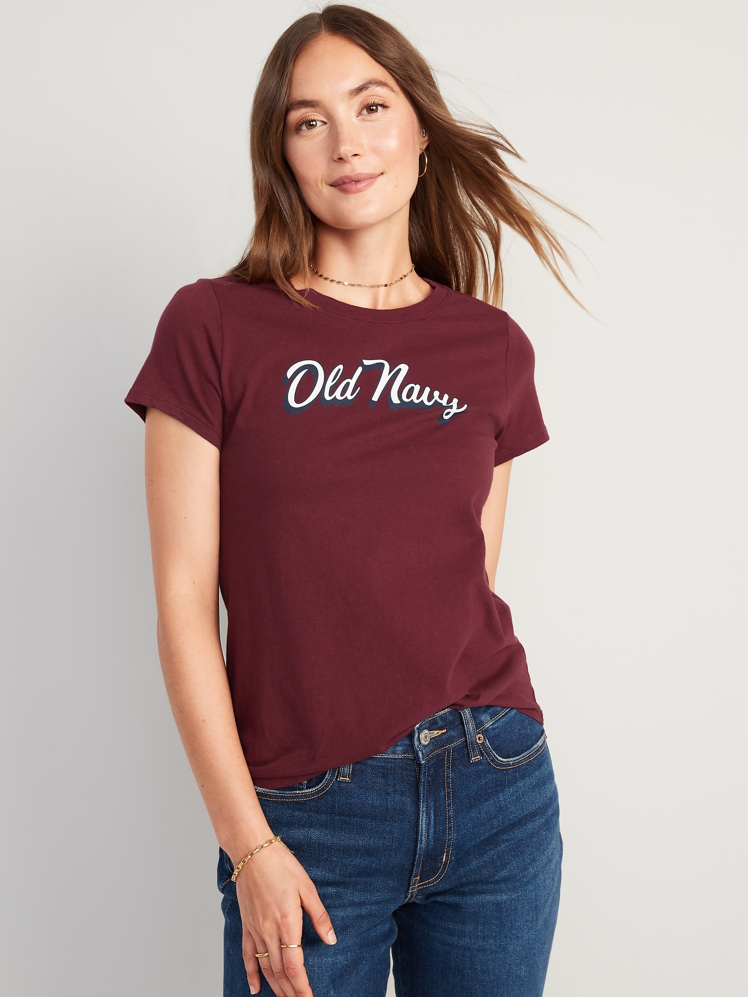 EveryWear Logo Graphic TShirt for Women Old Navy