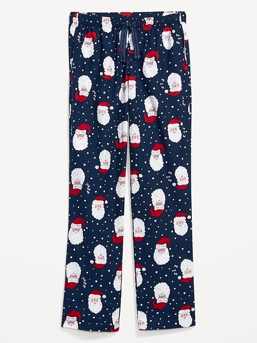 Image number 4 showing, Mid-Rise Flannel Pajama Pants