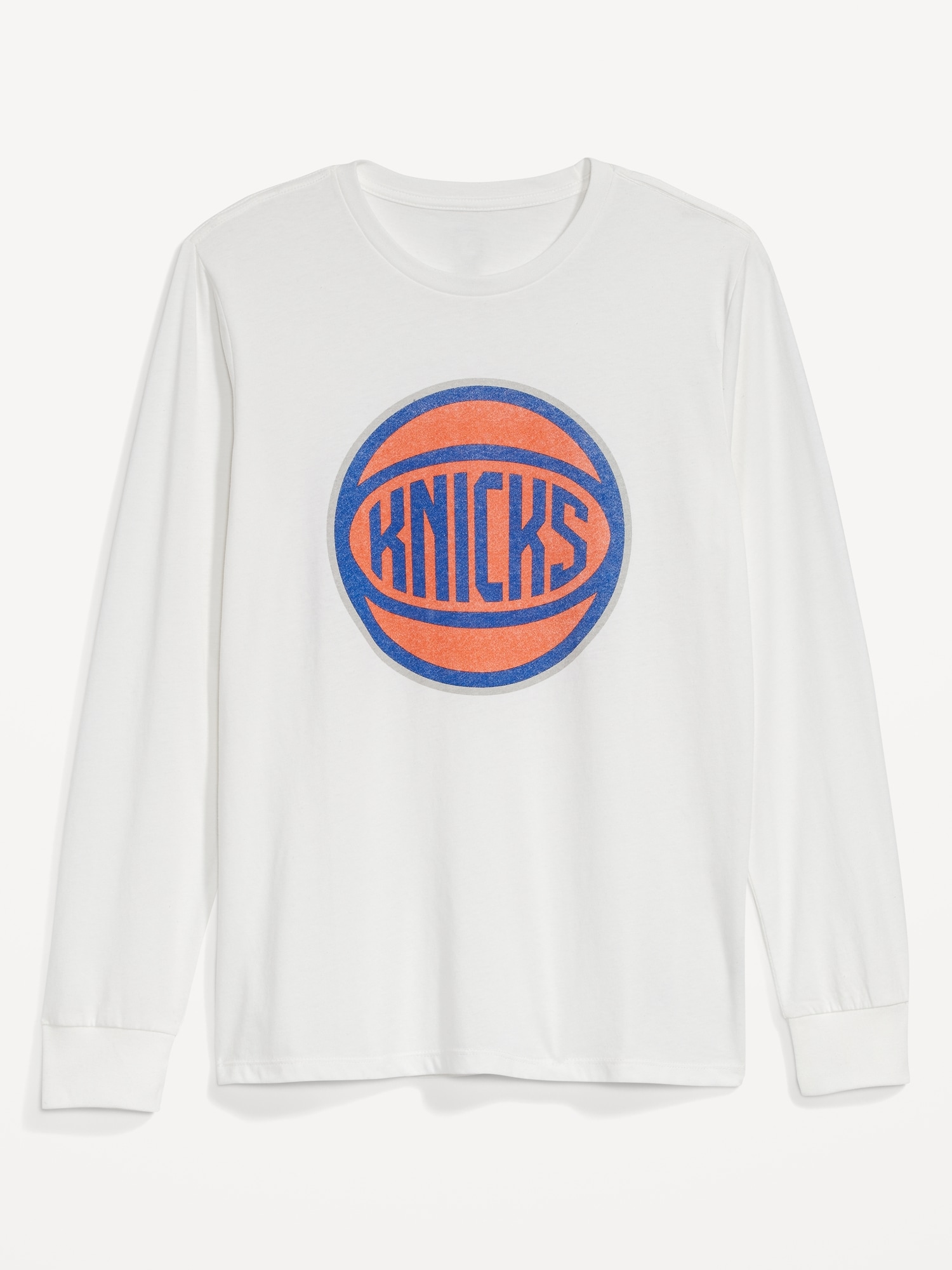 New York Knicks Antigua Women's Maverick Long Sleeve Henley T-Shirt - White