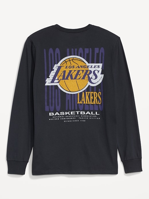 View large product image 2 of 3. NBA® Los Angeles Lakers™ Long-Sleeve T-Shirt