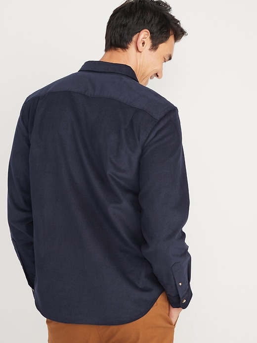 Regular-Fit Everyday Non-Stretch Corduroy Shirt | Old Navy