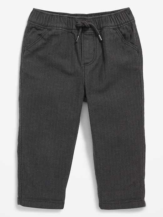View large product image 1 of 2. Relaxed Twill Pull-On Pants for Baby