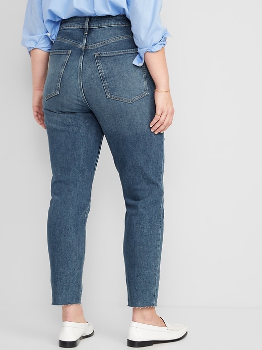 Image number 6 showing, Higher High-Waisted Button-Fly OG Straight Jeans for Women