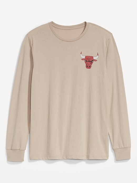 Chicago Bulls Nothing But Net Graphic Long Sleeve T-Shirt - Mens