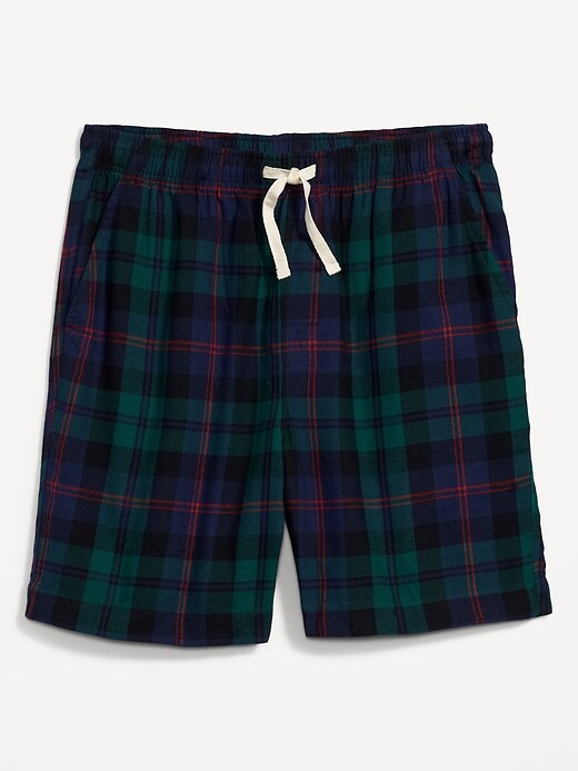 FLANNEL LOUNGE SHORTS - RETIRED PATTERNS