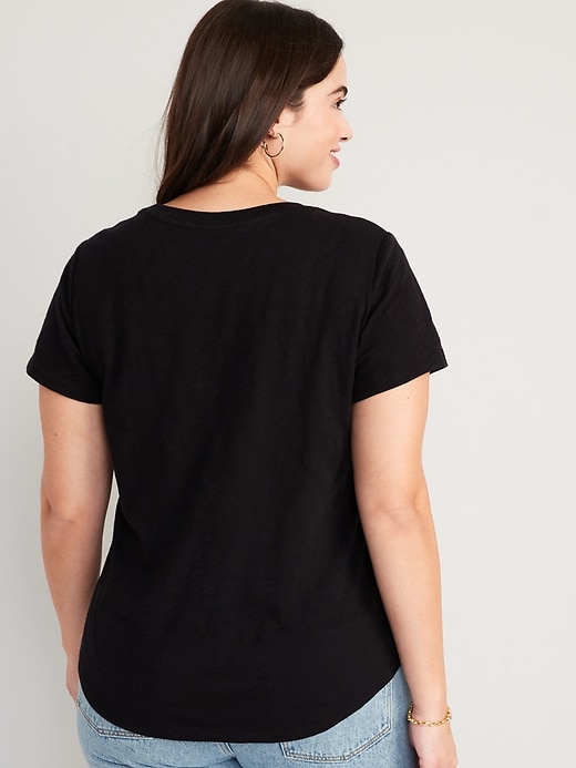 Image number 6 showing, EveryWear Graphic Slub-Knit T-Shirt for Women