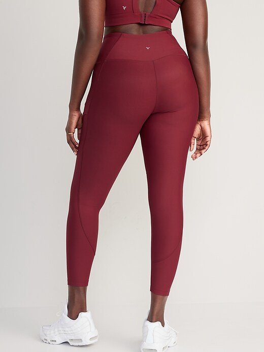 Image number 6 showing, High-Waisted PowerSoft 7/8-Length Cargo Leggings for Women