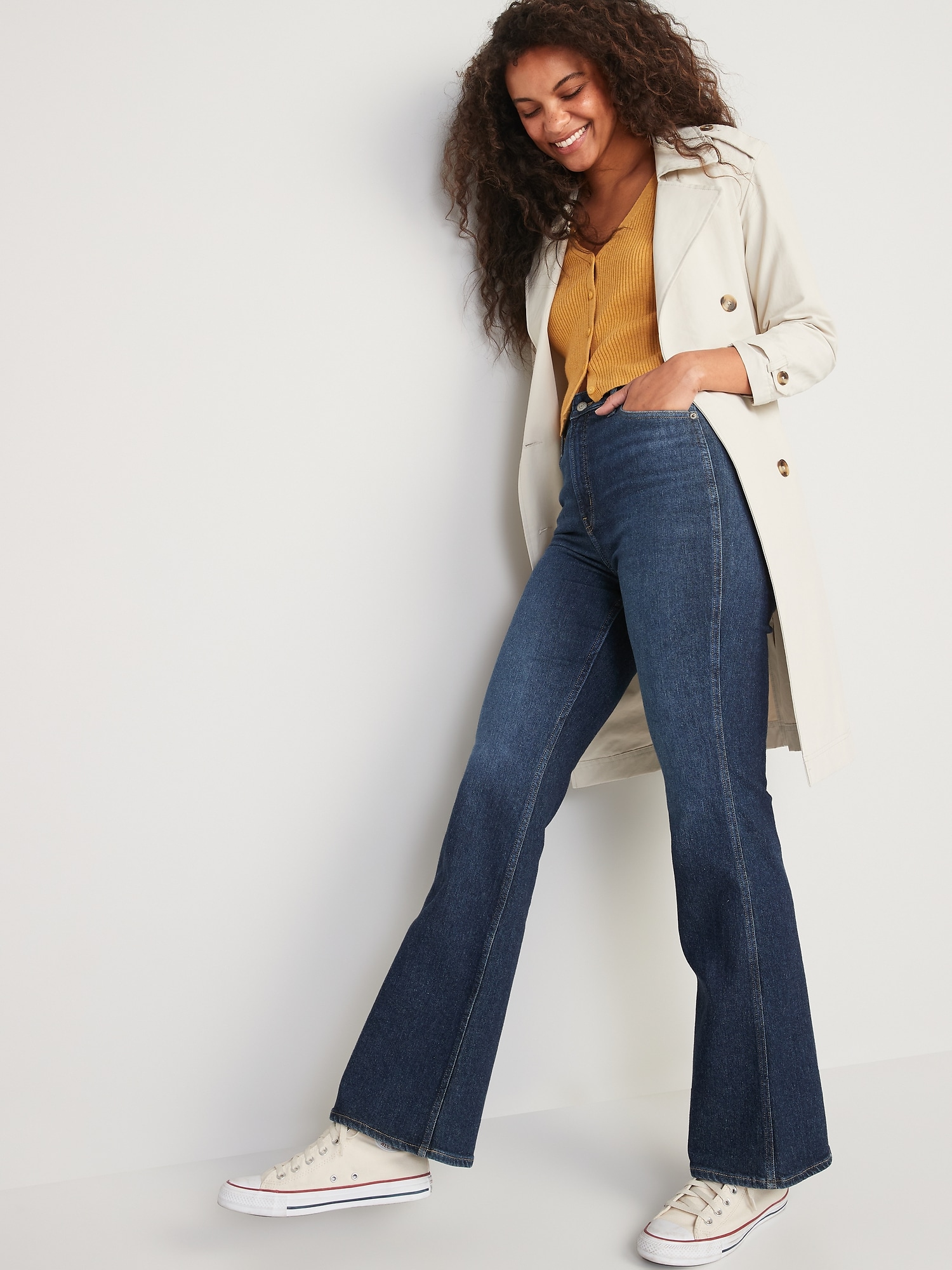 Old Navy Higher High-Waisted Flare Jeans for Women