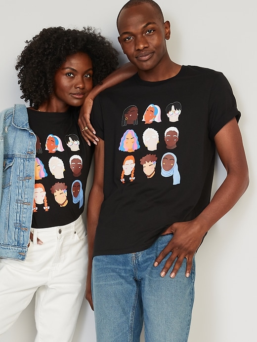 Image number 1 showing, Project WE & Shanée Benjamin Graphic T-Shirt for Adults