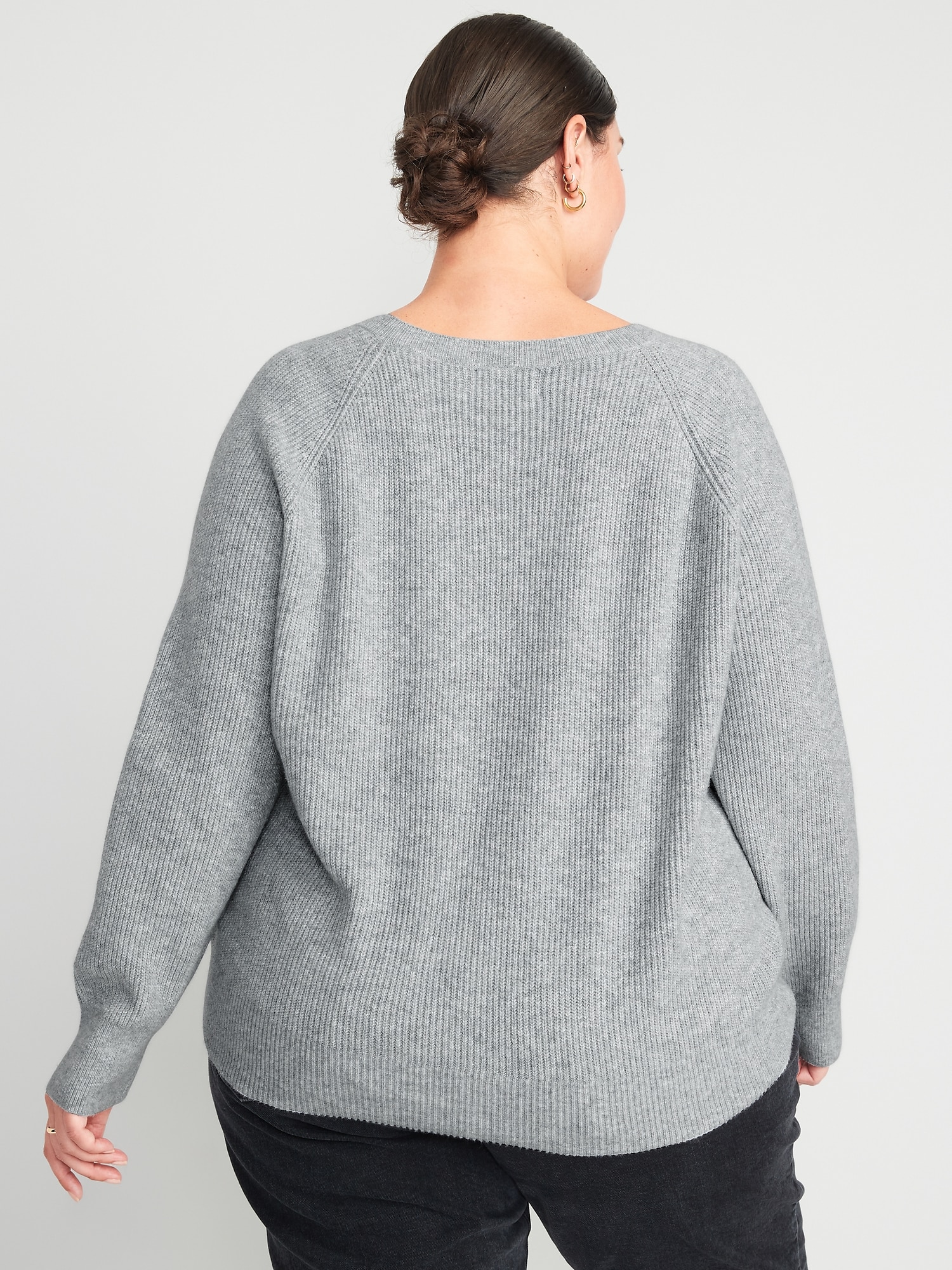 ♥*︎様 THEREDTHREAD S knit fit top cocoon theredthread S knit fit top cocoon ブラック