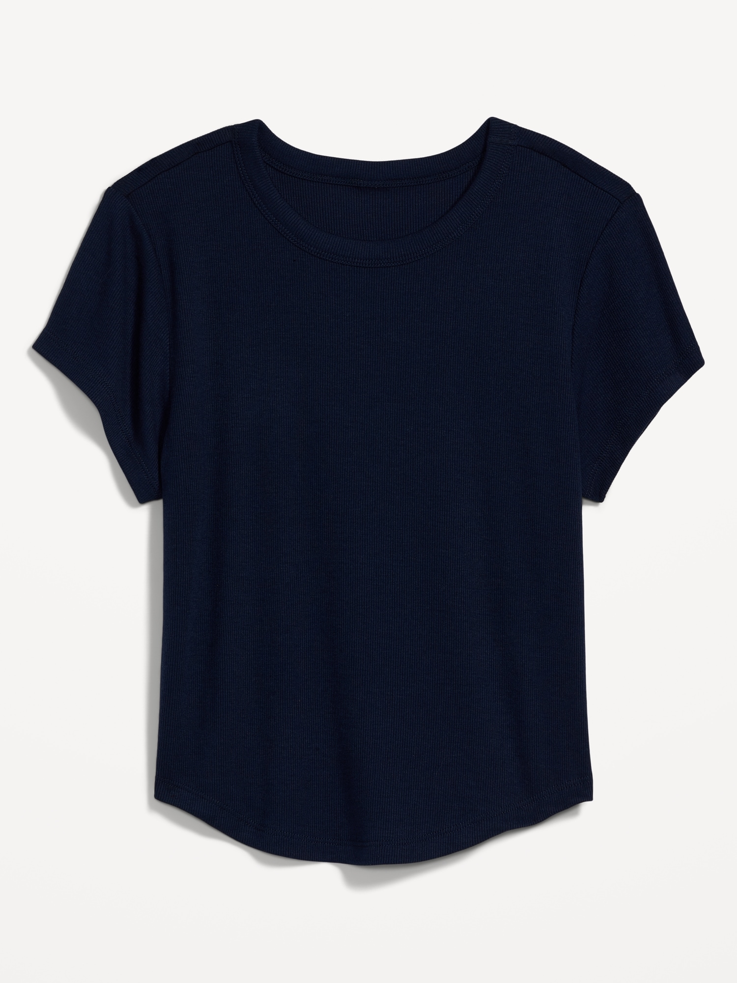 UltraLite Cropped Rib-Knit T-Shirt for Women | Old Navy