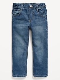 Image number 1 showing, Unisex Wow Straight Pull-On Jeans for Toddler