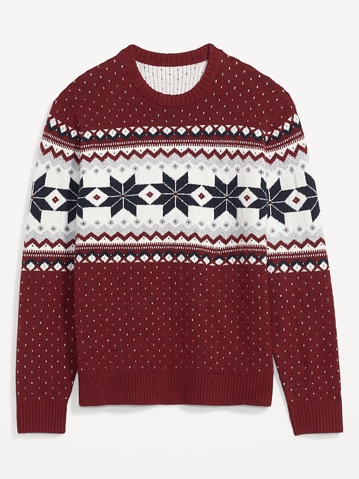 Old Navy Cozy Matching Fair Isle Sweater for Men. 3