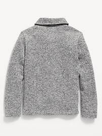 View large product image 3 of 3. Shawl-Collar Sweater-Fleece Pullover for Boys