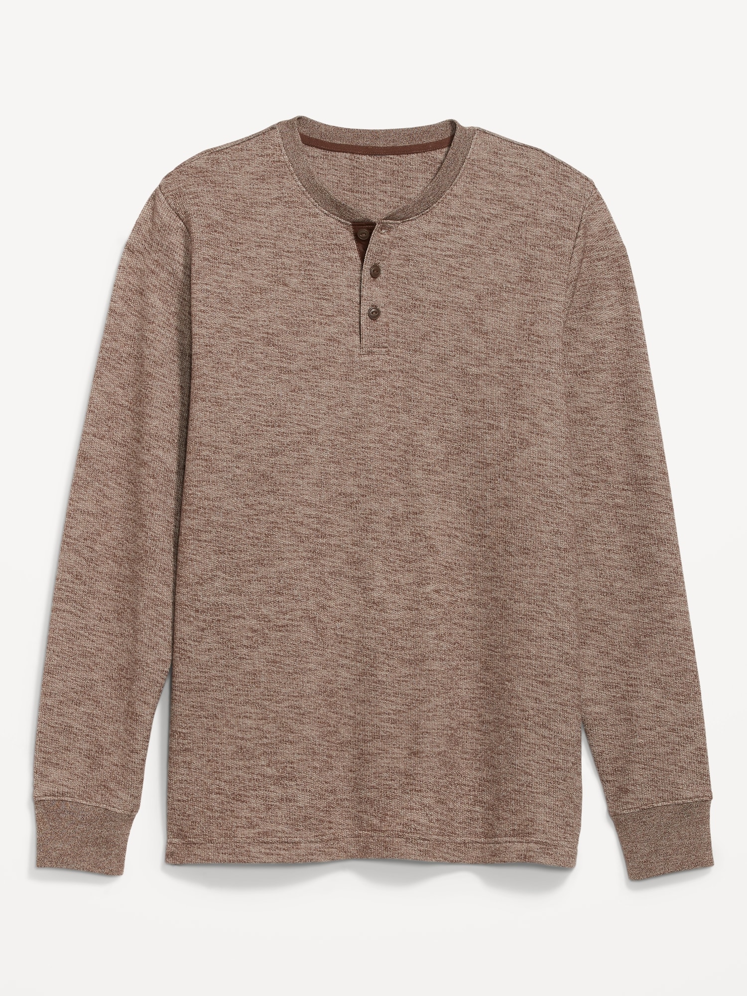 Cozy-Knit Long-Sleeve Henley T-Shirt for Men | Old Navy