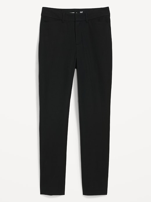 Image number 3 showing, Curvy High-Waisted Pixie Skinny Ankle Pants for Women