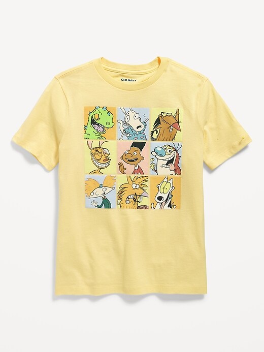 Nickelodeon™ Cartoon Gender-Neutral Graphic T-Shirt for Kids