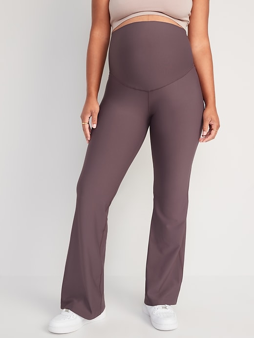 Maternity Full Panel PowerSoft Flare Pants