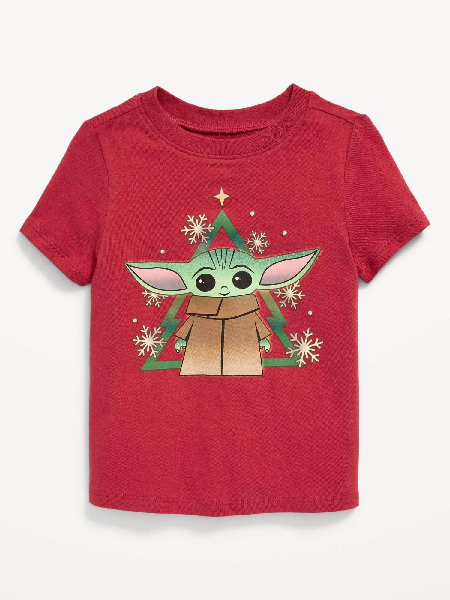 Oldnavy Star Wars: The Mandalorian Grogu Christmas Unisex T-Shirt for Toddler