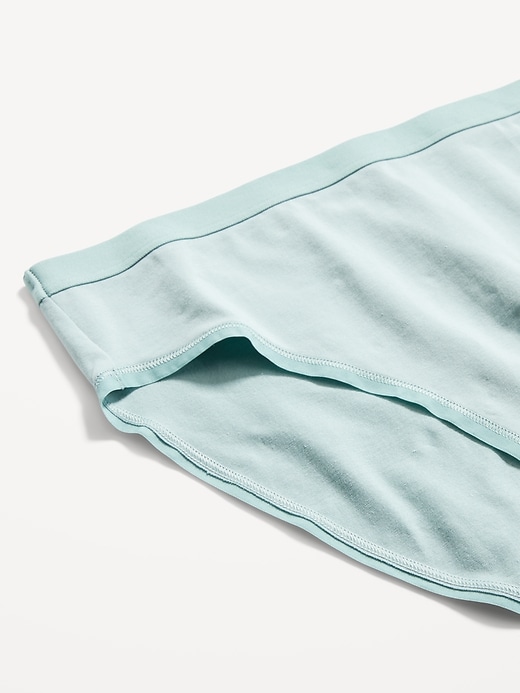 Image number 2 showing, High-Waisted Supima® Cotton-Blend Bikini Underwear