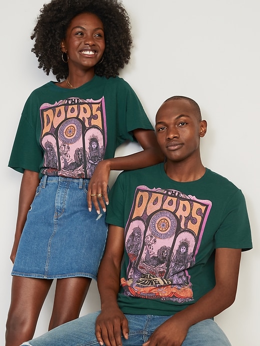 The Doors® Gender-Neutral Graphic T-Shirt for Adults