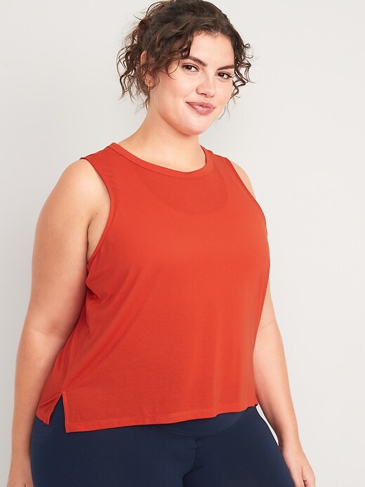 Image number 7 showing, UltraLite Cropped Tank Top for Women