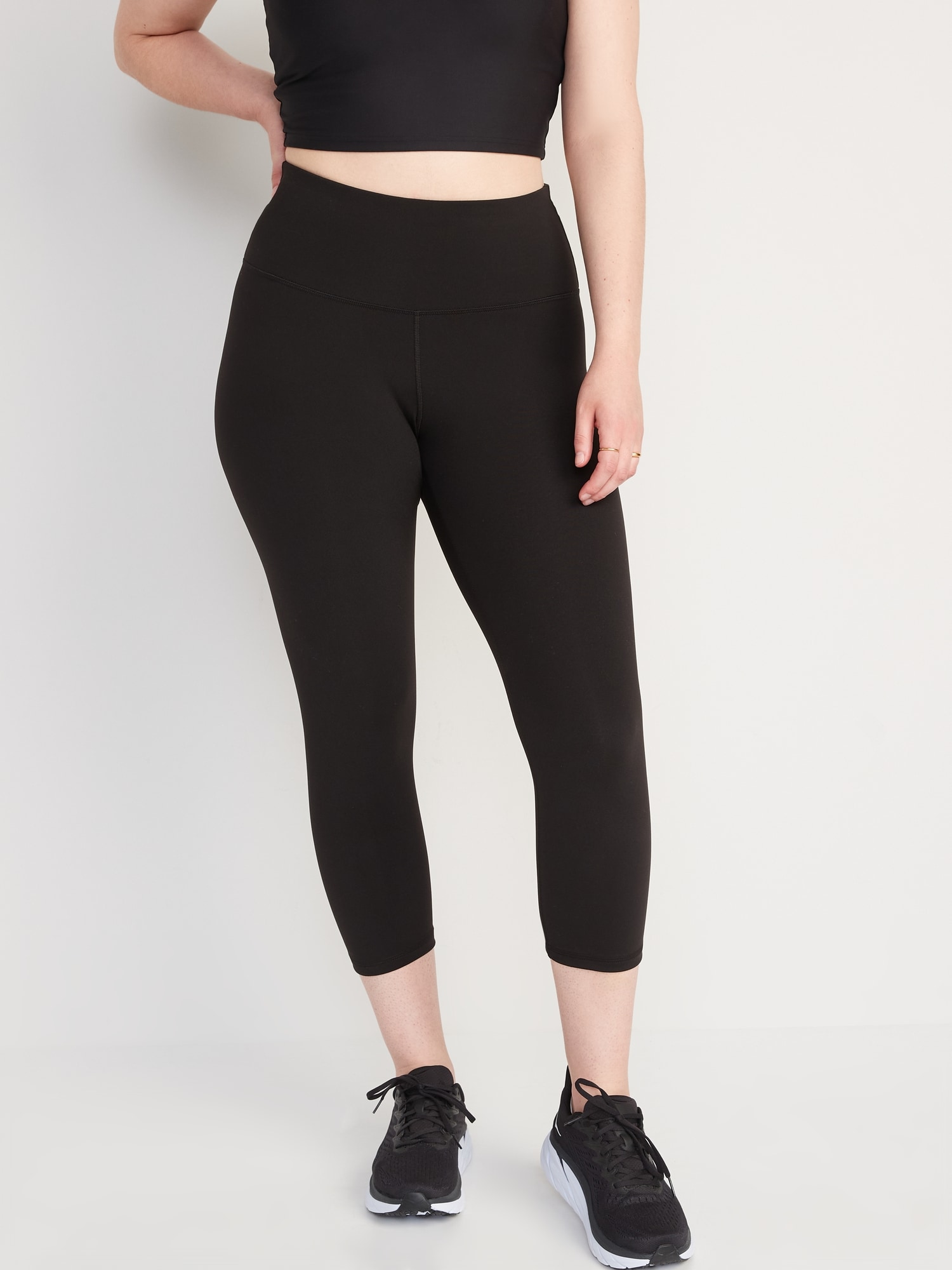 Buy online Mid Rise Solid Leggings from Capris & Leggings for Women by Dark  Black Style for ₹319 at 68% off
