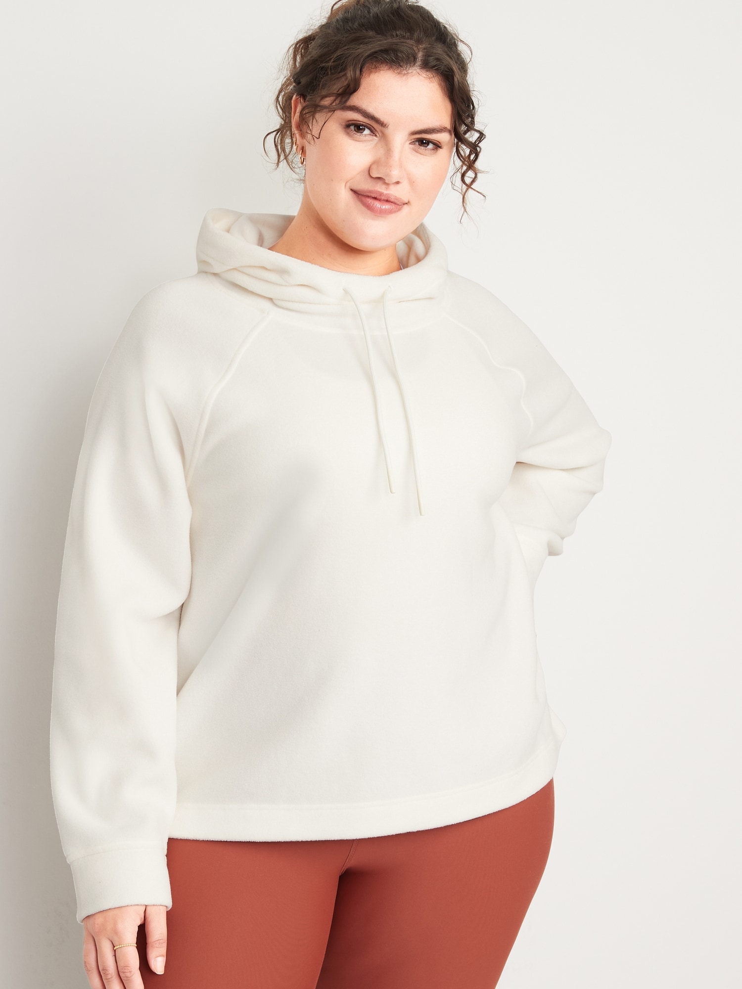 Microfleece Funnel-Neck Hoodie | Old Navy