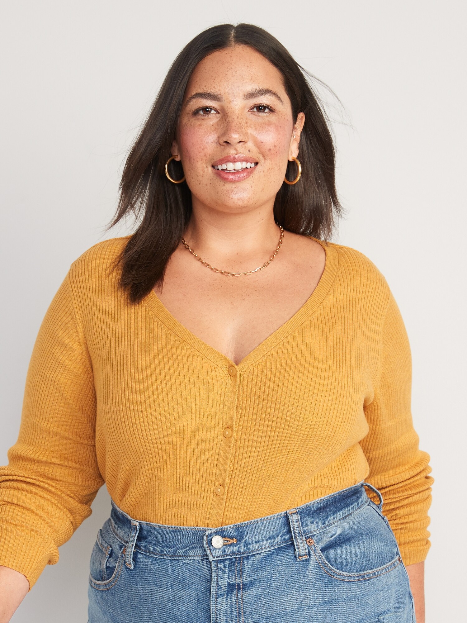 LongSleeve Cropped RibKnit Cardigan Sweater Old Navy