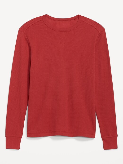 Image number 4 showing, Thermal-Knit Long-Sleeve T-Shirt for Men