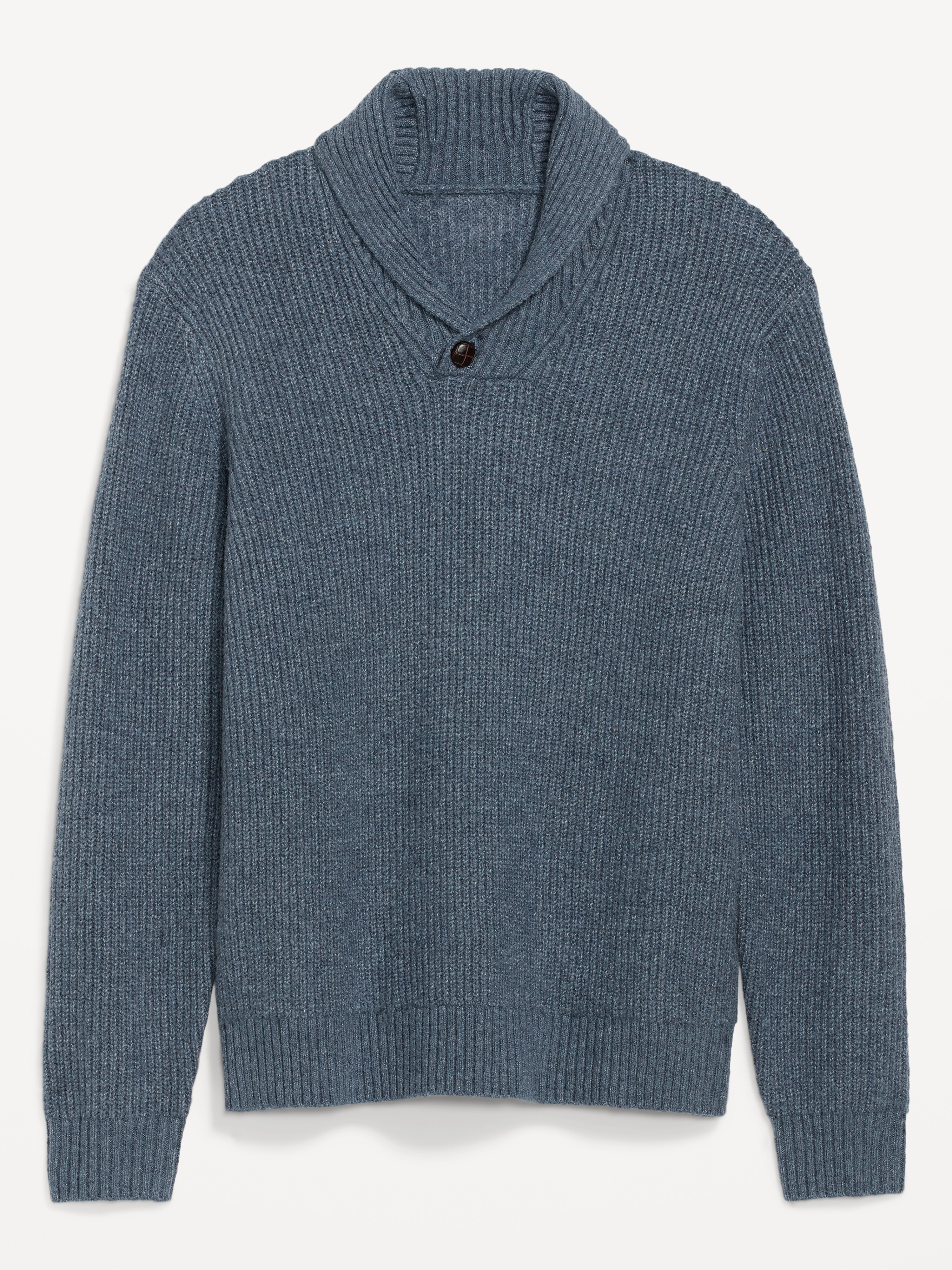 Textured-Knit Shawl-Collar Sweater for 