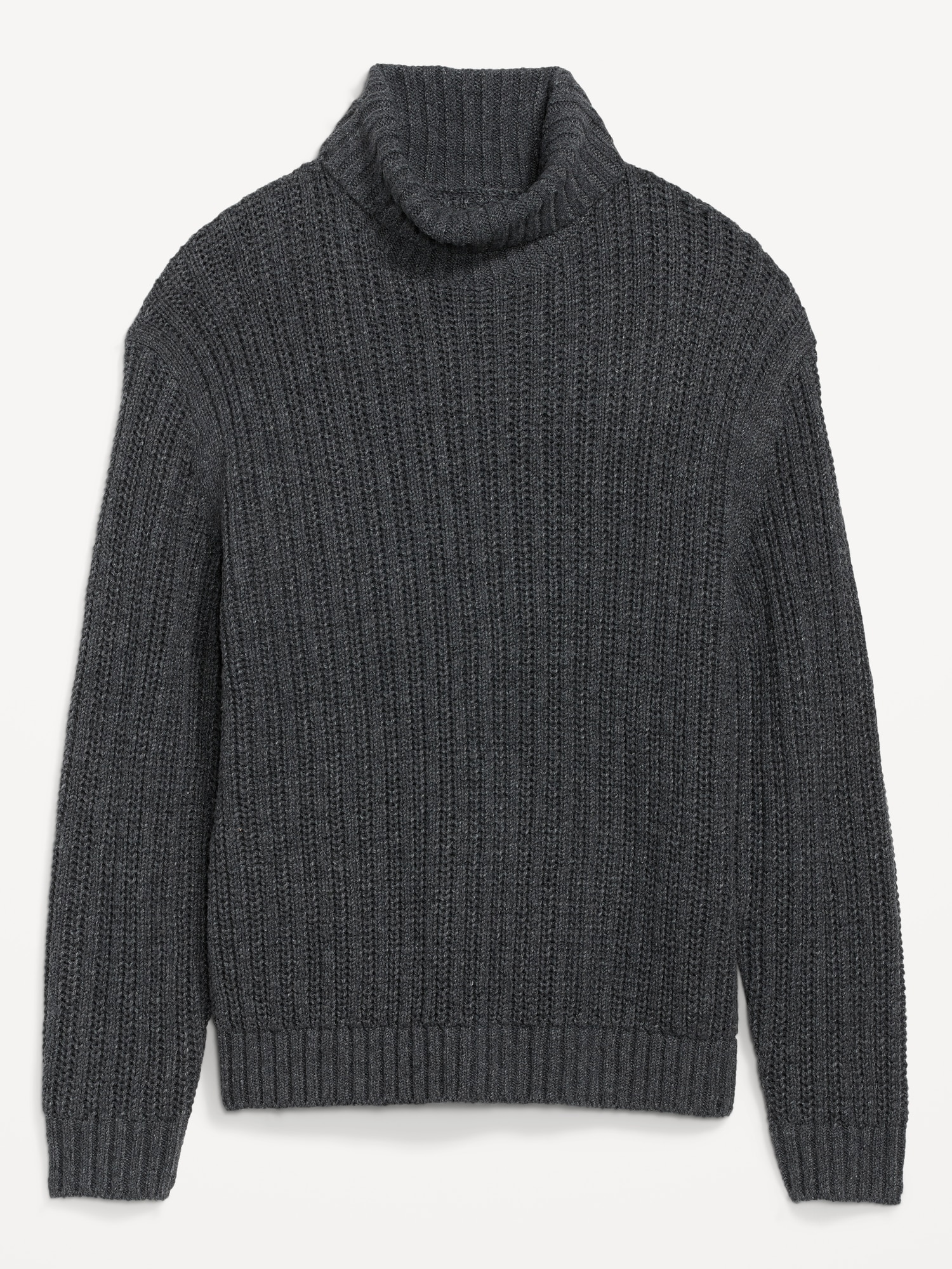 Loose Textured-Knit Turtleneck Sweater | Old Navy
