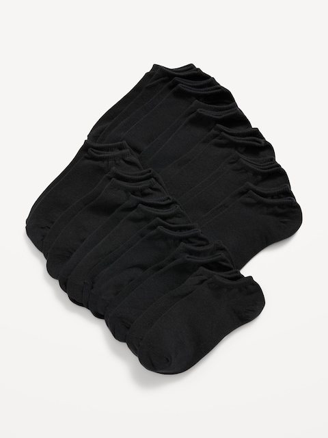Ankle Socks 12-Pack For Women - Black Jack