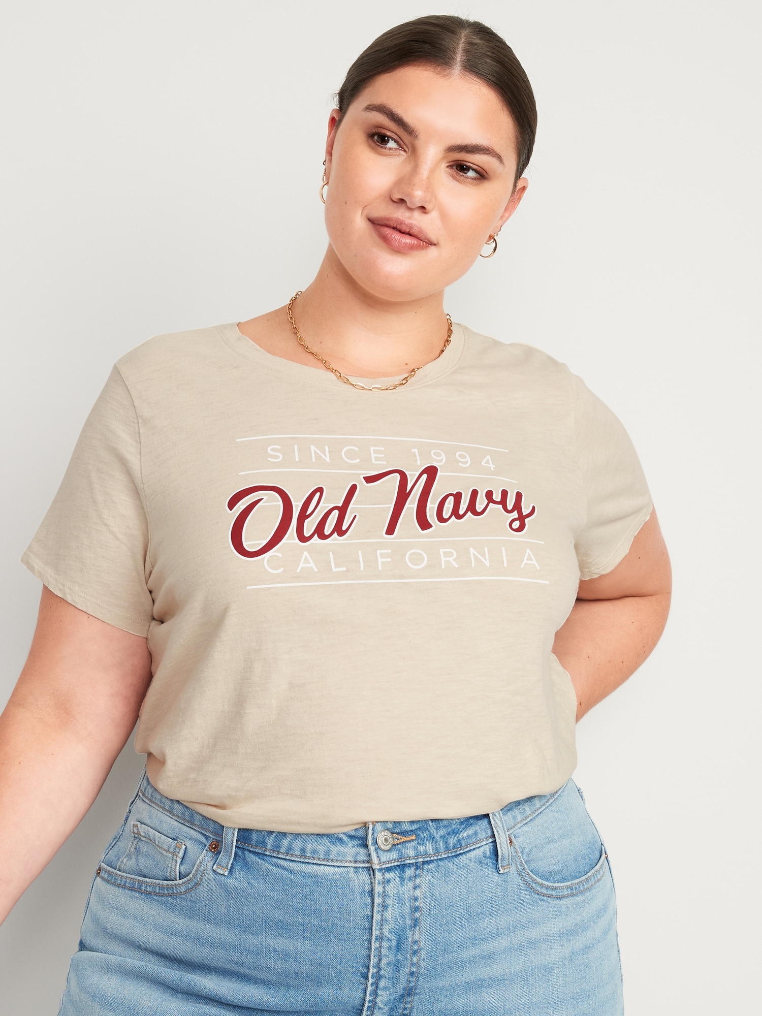 EveryWear Logo Graphic TShirt for Women Old Navy