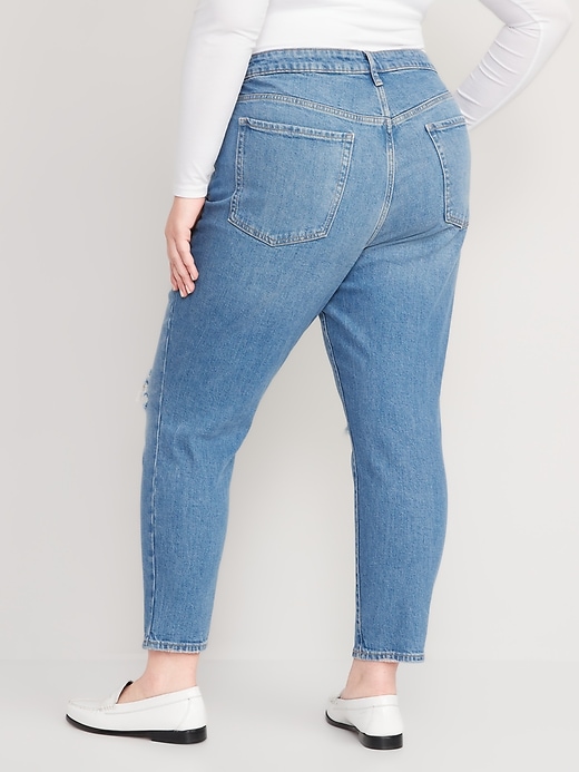 Image number 8 showing, High-Waisted OG Straight Ripped Jeans for Women