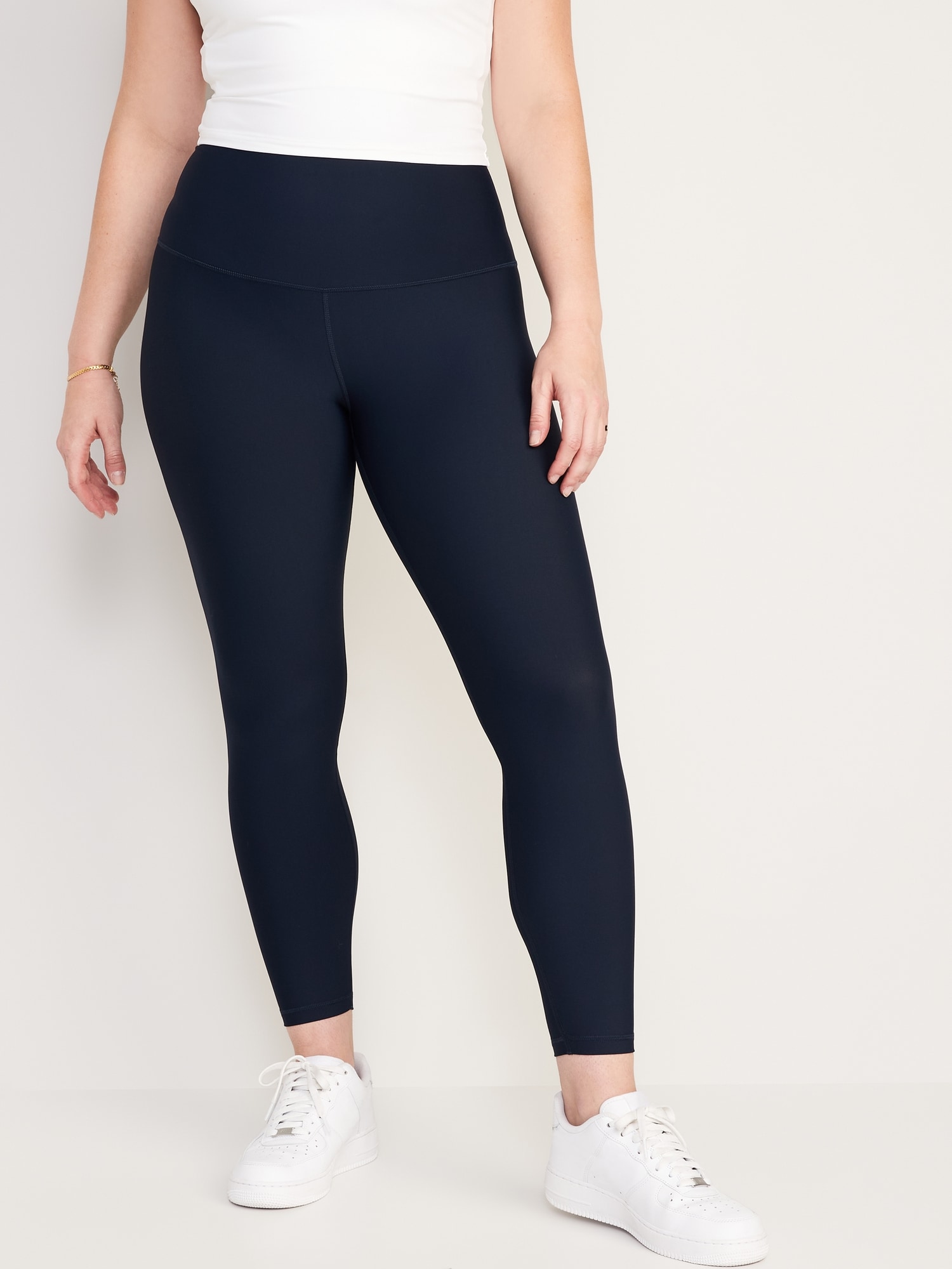 Old Navy Active Powersoft Extra High Rise Go Dry Leggings Black Tie Dye  Size S - $19 New With Tags - From Taylor