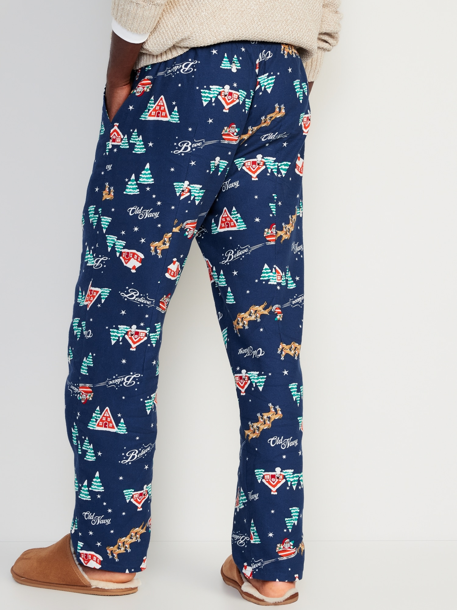 Printed Poplin Pajama Pants for Men  Old Navy