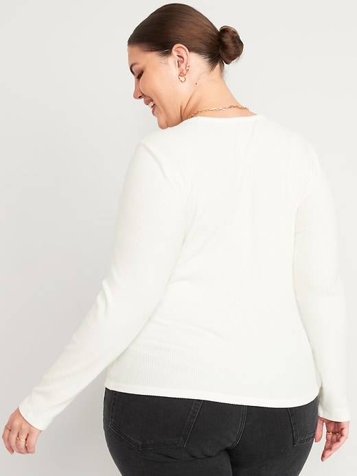  Rpvati Plus Size Tops for Women Long Sleeves Tee
